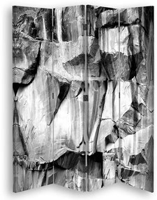 Gario Paraván Extravagantná sivá Rozmery: 145 x 170 cm, Prevedenie: Klasický paraván