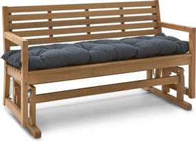 Hojdacia záhradná lavička, cca 150 cm