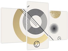 Obraz - Geometrické tvary N⁰2 (90x60 cm)
