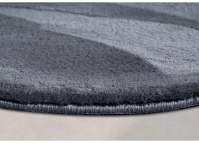 Antracitový okrúhly koberec ø 160 cm Leon – Villeroy&amp;Boch