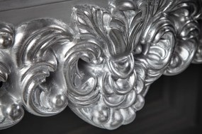 (2625) VENICE luxusný konzolový stolík strieborný 110cm
