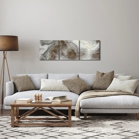 Obraz - Onyx (s hodinami) (90x30 cm)