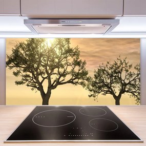 Nástenný panel  Stromy príroda 140x70 cm