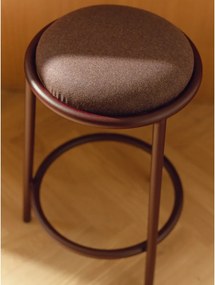 Vínovočervená kovová barová stolička (výška sedadla 68 cm) Hogo – noo.ma