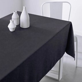 TODAY obrus Essential 100% polyester Fusain - tm. sivá - 150x250 cm