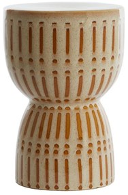 Keramický okrúhly odkladací stolík ø 28,5 cm Finca – Light &amp; Living