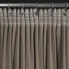 ZATEMŇOVACÍ ZÁVES NA PÁSKE INGRID 140X270 CM VZOROVANÁ