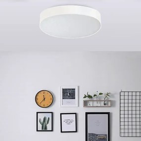 Moderné LED stropné svietidlo Monza II R 50 3000K biele - výpredaj