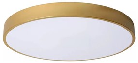 Lucide 79185/50/02 - LED Stm. stropné svietidlo UNAR LED/36W/230V zlatá