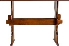 Rohový jedálenský komplet N2, orech / béžová aston 22