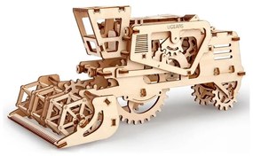 Ugears Ugears - 3D drevenené mechanické puzzle Kombajn DV0109