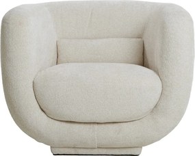 Krémové kreslo Kialy – Light &amp; Living