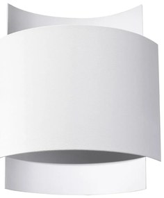 Biele nástenné svietidlo Sollux Forgmi