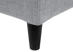 Poťah na posteľ 160x200 cm Futti (svetlosivá). Vlastná spoľahlivá doprava až k Vám domov. 1010335