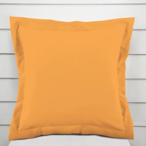 Biante Dekoračná obliečka na vankúš s lemom Rongo RG-030 Horčicovo žltá 40 x 40 cm