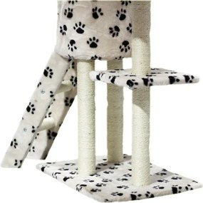 Škrabadlo pre mačky Hawaj 138 cm tlapkový vzor