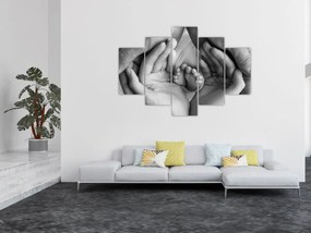 Obraz - Novorodenec (150x105 cm)