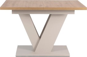 Vintino Jedálenský rozťahovací stôl ARES dub artisan/kašmír 120-160 cm