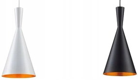 Toolight Toolight, závesné stropné svietidlo COSTA B 1xE27, biela-zlatá, OSW-00117