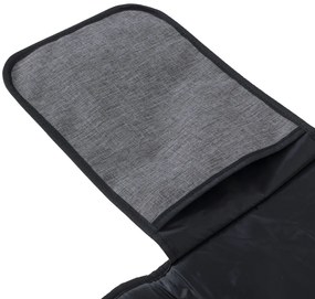 KIK Detská prebaľovacia cestovná podložka konvertibilná prebaľovacia taška sivá