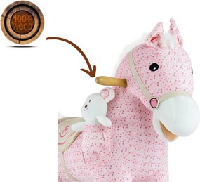 Hojdací koník Pony ružový