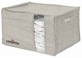 Úložný box s puzdrom Compactor Oxford XL, 150 l, sivá