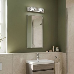 Toolight APP1936-2W, nástenné LED svietidlo, 320 mm, chrómová, OSW-66070