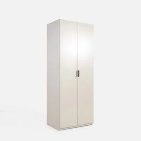 Hlboká šatníková skriňa s vnútorným zrkadlom MAX MODERN II