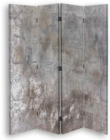 Gario Paraván Tlmená sivá Rozmery: 145 x 170 cm, Prevedenie: Klasický paraván