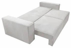 Rozkladacia trojmiestná pohovka s úložným priestorom RONDA béžová