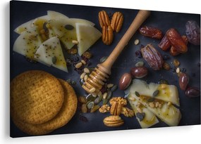 Obraz so sušeným ovocím (90x60 cm)