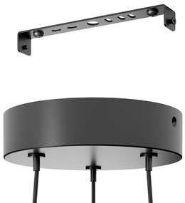 LED svietidlo Zillerio-Z čierna ZigBee CCT dim