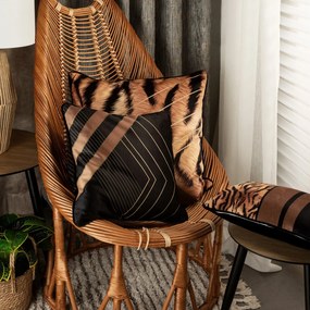 DEKORAČNÁ OBLIEČKA NA VANKÚŠ EVA MINGE MS3 45X45 CM VZOROVANÁ