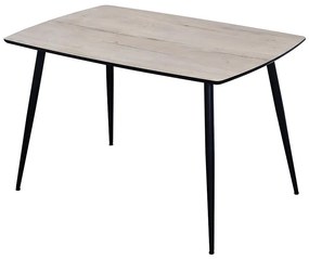 Stôl Pavel 12527 120x80 Dub 8103-2/Čierna