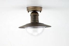 Brilagi - Vonkajšie stropné svietidlo MOLDE 1xE27/60W IP44 bronzová/patina