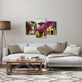 Obraz - Stredomorská lenivá ulička (90x60 cm)