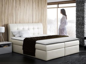 Kontinentálna posteľ Limbo, Rozmer postele: 120x200, Dostupné poťahy: ekokoža Soft 033