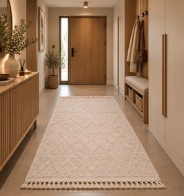 Koberec Berber 376 IVORY HAVANA rozmery koberec: 80x150 cm