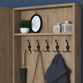 Predsieňová zostava Pone White and Walnut II