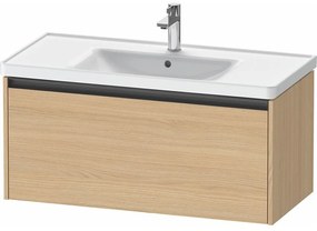 DURAVIT Ketho 2 závesná skrinka pod umývadlo, 1 zásuvka, 984 x 455 x 440 mm, dub prírodný, K25084030300000