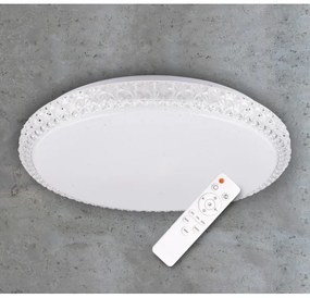 LED Stmievateľné stropné svietidlo IRINA LED/48W/230V s diaľkovým ovládačom