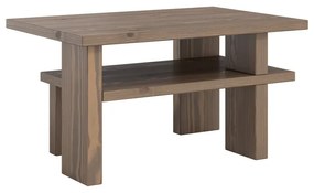 Hnedý konferenčný stolík z borovicového dreva 45x68 cm Japan – Karup Design