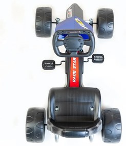 Detská šliapacia motokára Go-kart Baby Mix Speedy zelená