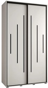 Skriňa 45 Canaris 12 140 biela/čierna