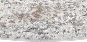 TA Koberec D711A BIELY VIZON VALLEY ROUND Rozmer: 80x80 cm