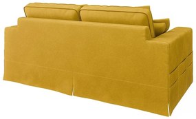 Žltá pohovka 196 cm Nora – Ropez