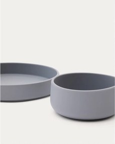 Silikónová detská jedálenská súprava 2 ks Lili – Kave Home