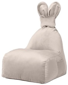 Béžový detský sedací vak Funny Bunny – The Brooklyn Kids