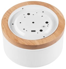Brilagi - LED Stropné svietidlo BELLADONNA 1xE27/15W/230V pr. 30 cm biela/dub
