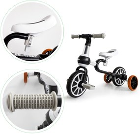 WELLHOX Balančný bicykel 4v1 - čierny